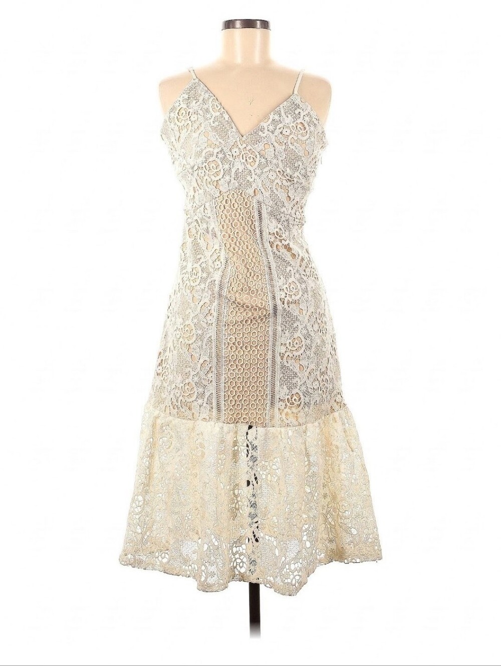 Romeo And Juliet Winter White Dress